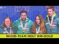 Deutschland holt Gold im Mixed | Ski WM 2019 | Markus Eisenbichler | Katharina Althaus | Karl Geiger