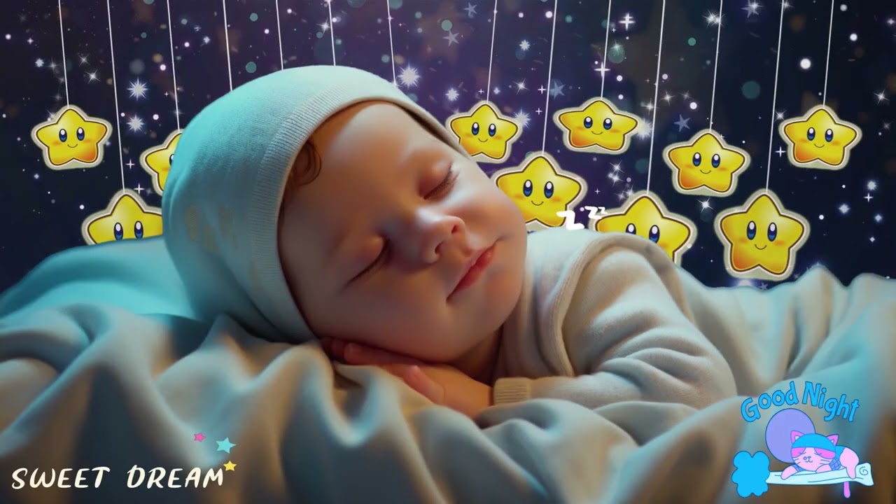 Baby Sleep Music 🌙 3 Minutes Instant Deep Calm 💤 Mozart & Brahms Lullabies 🎵