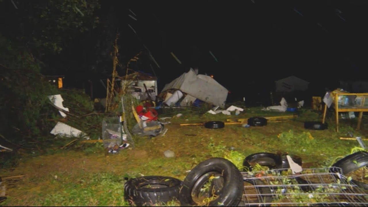 Two tornadoes touch down in Highland County - YouTube