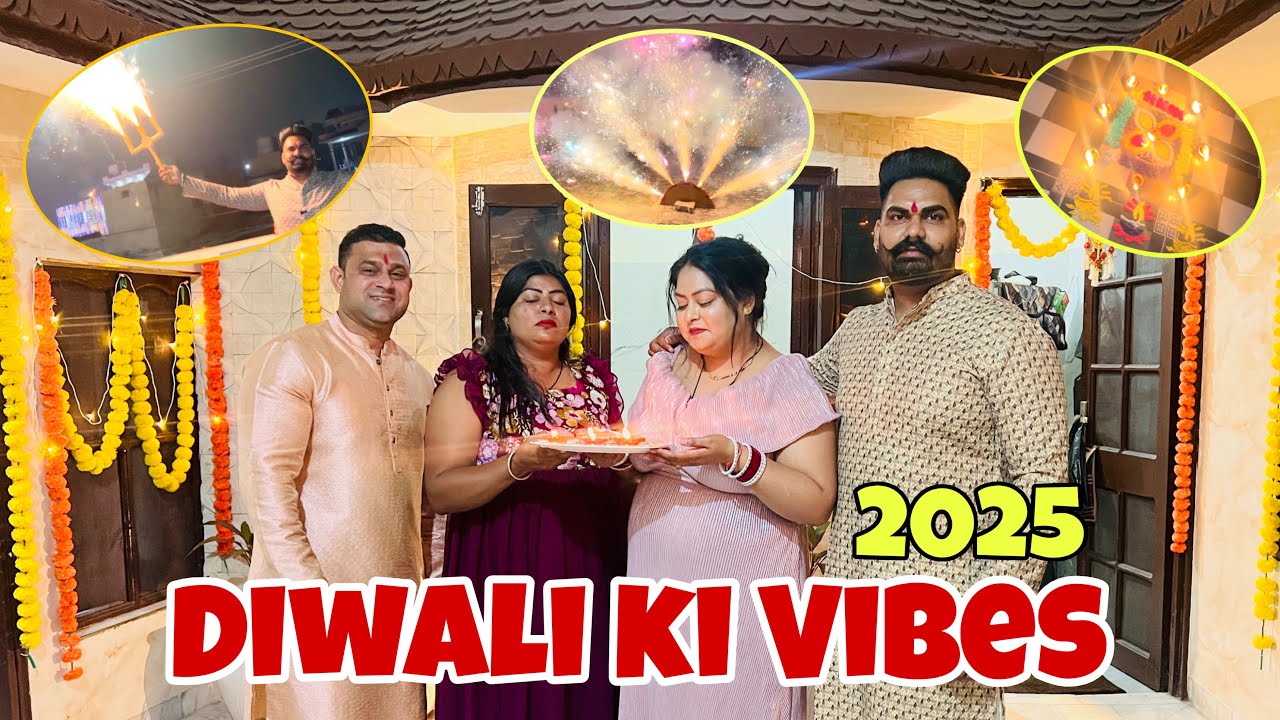 Diwali Special Vlog 2025💥 Celebration With Family😍 | Diwali Vibes  2025  #diwali2025 #diwalivibes