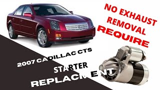 Cadillac cts starter replacement