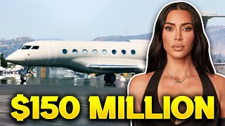 Inside Kim Kardashian's $150 Million Gulfstream G650ER Private Jet | Post Divorce