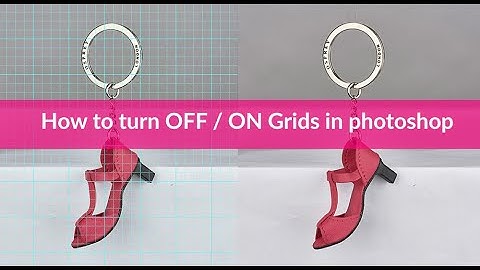 How to turn OFF Grids in photoshop - Turn ON Grids in photoshop cc 2022 #grids