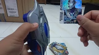 Ultraman Trigger Sky Type!!! | Dimensionizer Scan Barcode Ultra Card Dimension / Original No Botleg