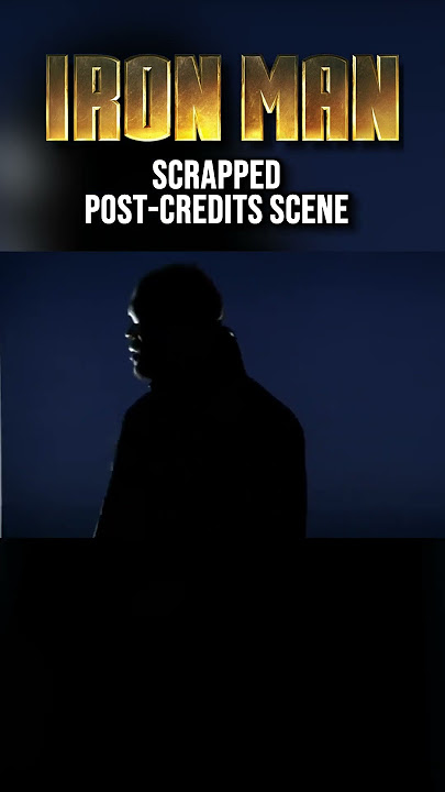 Original Iron Man Post-Credits scene