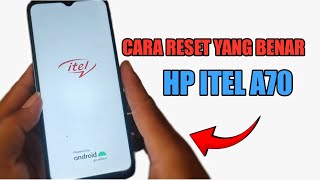 Cara Reset Hp Itel A70 Dengan Benar Dengan Mudah Dan Cepat screenshot 1