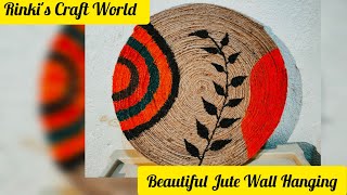 Handmade Jute Wall Hangings || Jute Craft Ideas || Rinki's Craft World || Boho Art