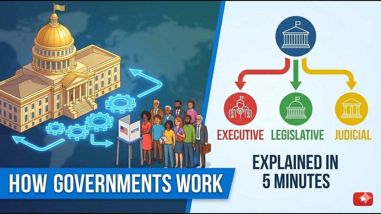 How Government Works | Explained Simply in 5 Minutes