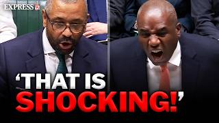 ‘That is DISGUSTING!’ - David Lammy TORN APART at ‘SHOCKING’ PMQS
