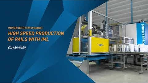 Packed with performance: High speed production of pails with IML