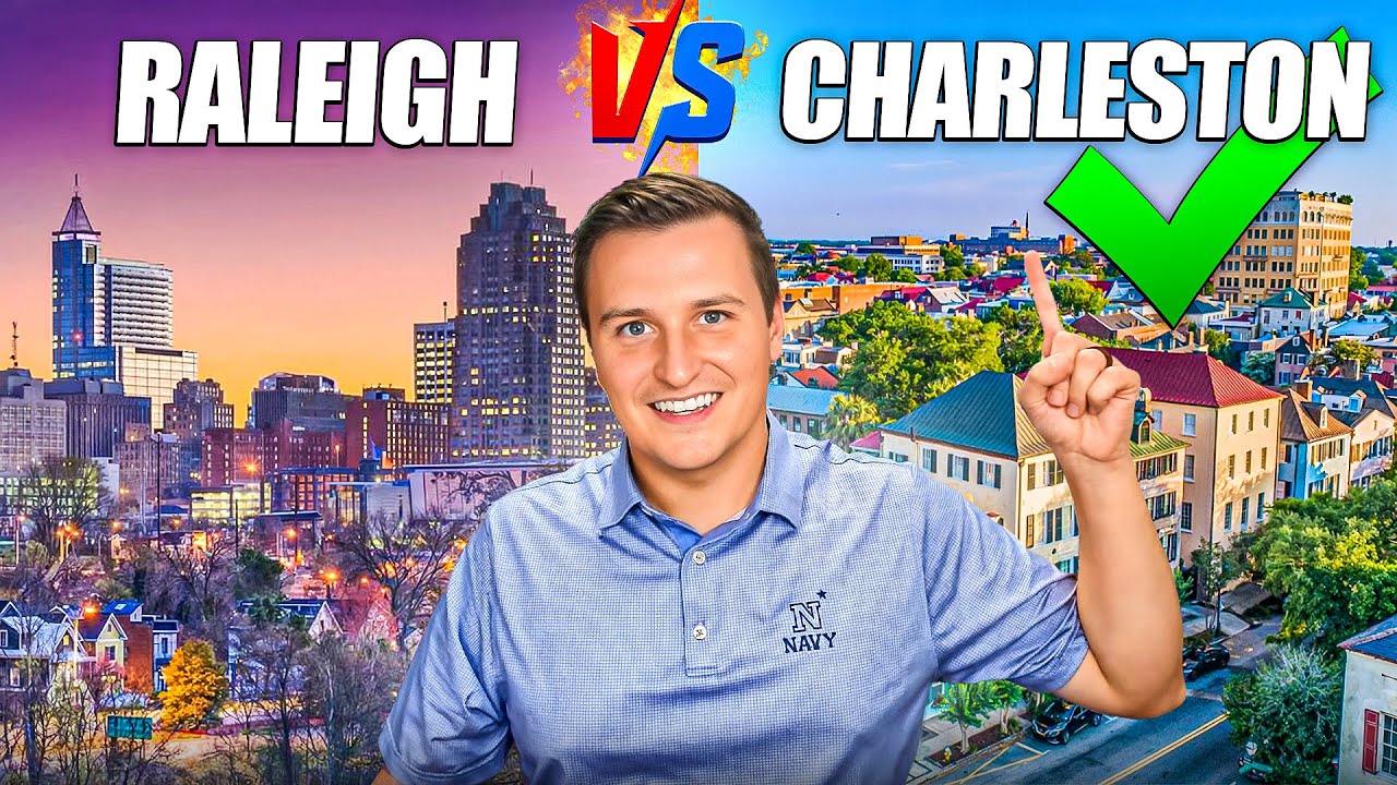 Чарльстон (Южная Каролина) против Роли (Северная Каролина) — реальные различия.