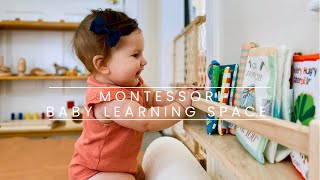 Montessori Activities for Babies 69 Months #montessoriwithhart