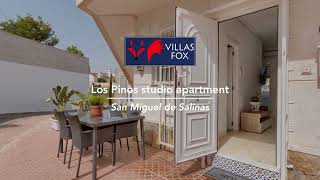 RESERVED!  Ref 1647 Los Pinos studio apartment, San Miguel de Salinas, only 74,000 € !!
