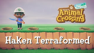 More Terraforming in Animal Crossing New Horizons