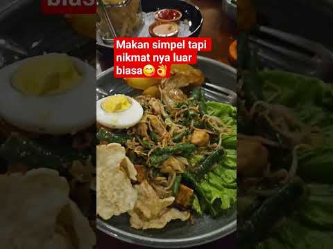 makanan nya simpel tapi rasa nya luar biasa 😋👌 #food #mydinner