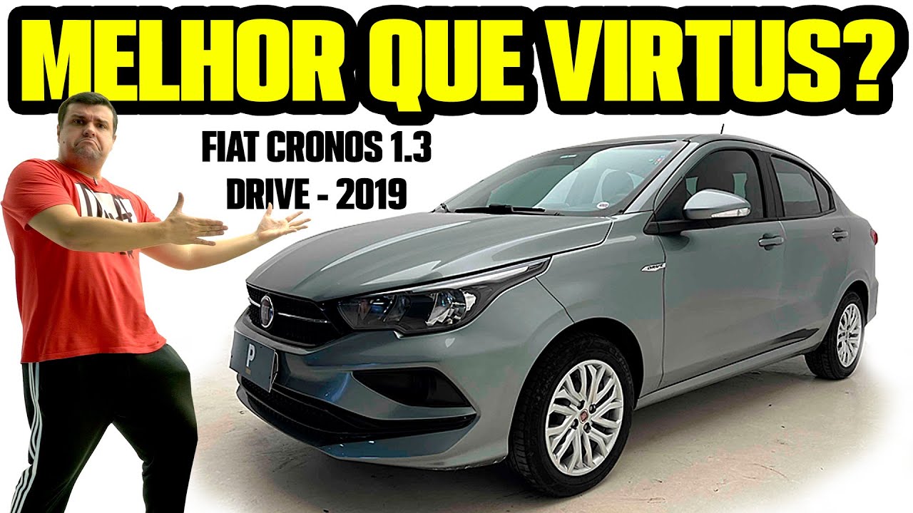 FIAT CRONOS 1.3 – EXCELENTE SEDAN USADO INDESTRUTÍVEL e MUITO ECONÔMICO! (Avaliação)