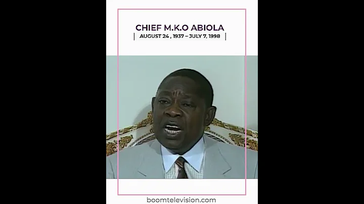 MKO Abiola speaking during the June 12 struggle - BOOM Television