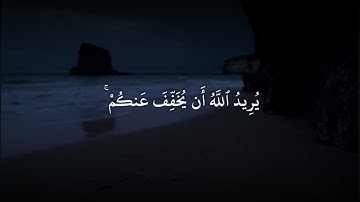 سورة النساء من الآية 27 الى الآية 28