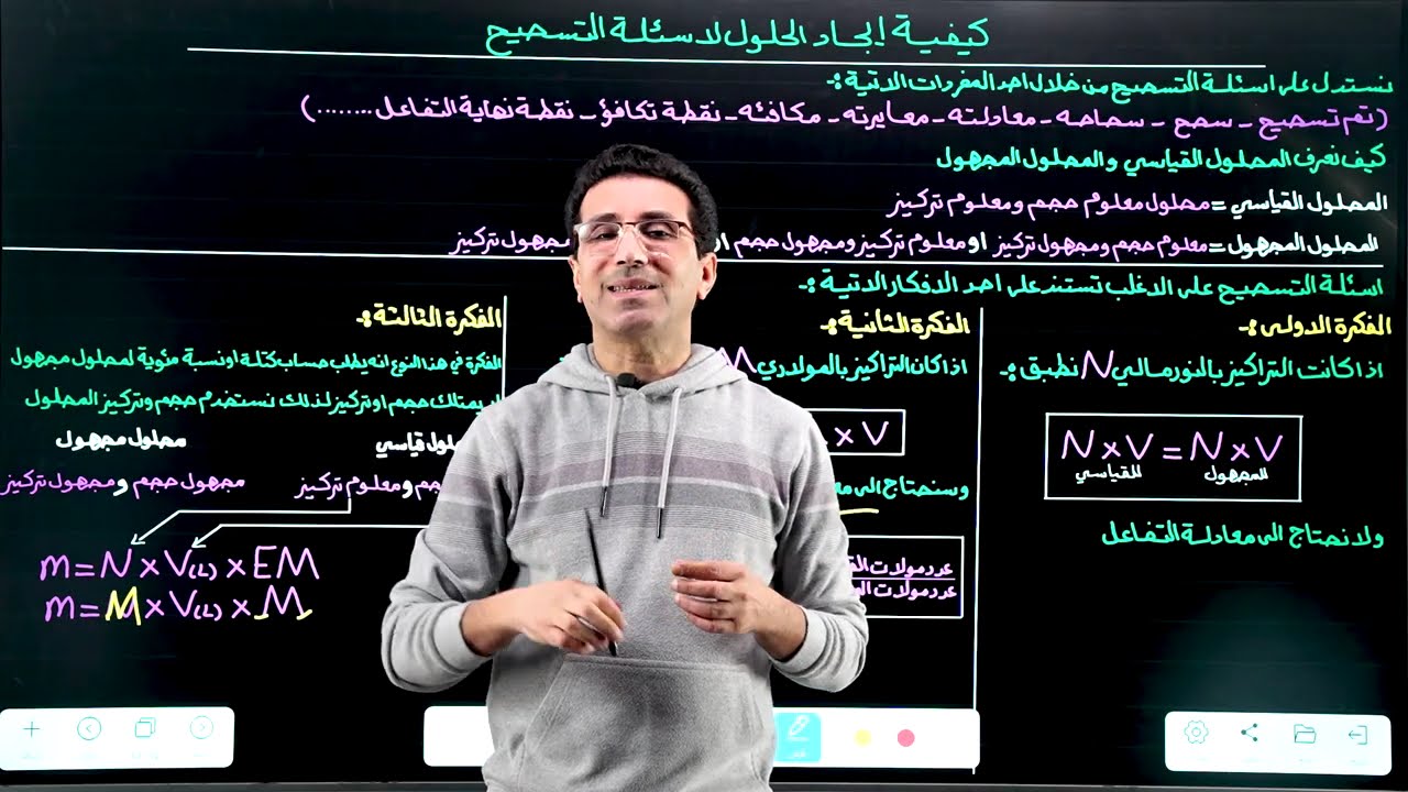 المحاضرة السادسة : التسحيح ( الجزء الاول )