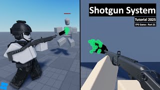 How to make a Shotgun System in Roblox Studio | Tutorial