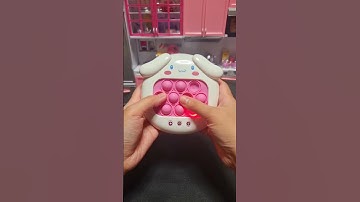 Satisfying with Playing Speed Push Game Pop It Eletrônico Fidget Toy ASMR #asmr #viral #trending