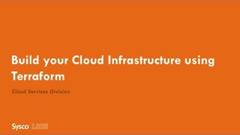 Build your Cloud Infrastructure using Terraform