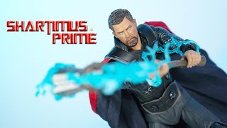 MAFEX Thor Avengers Infinity War Marvel Studios Japanese Import Medicom Action Figure Review