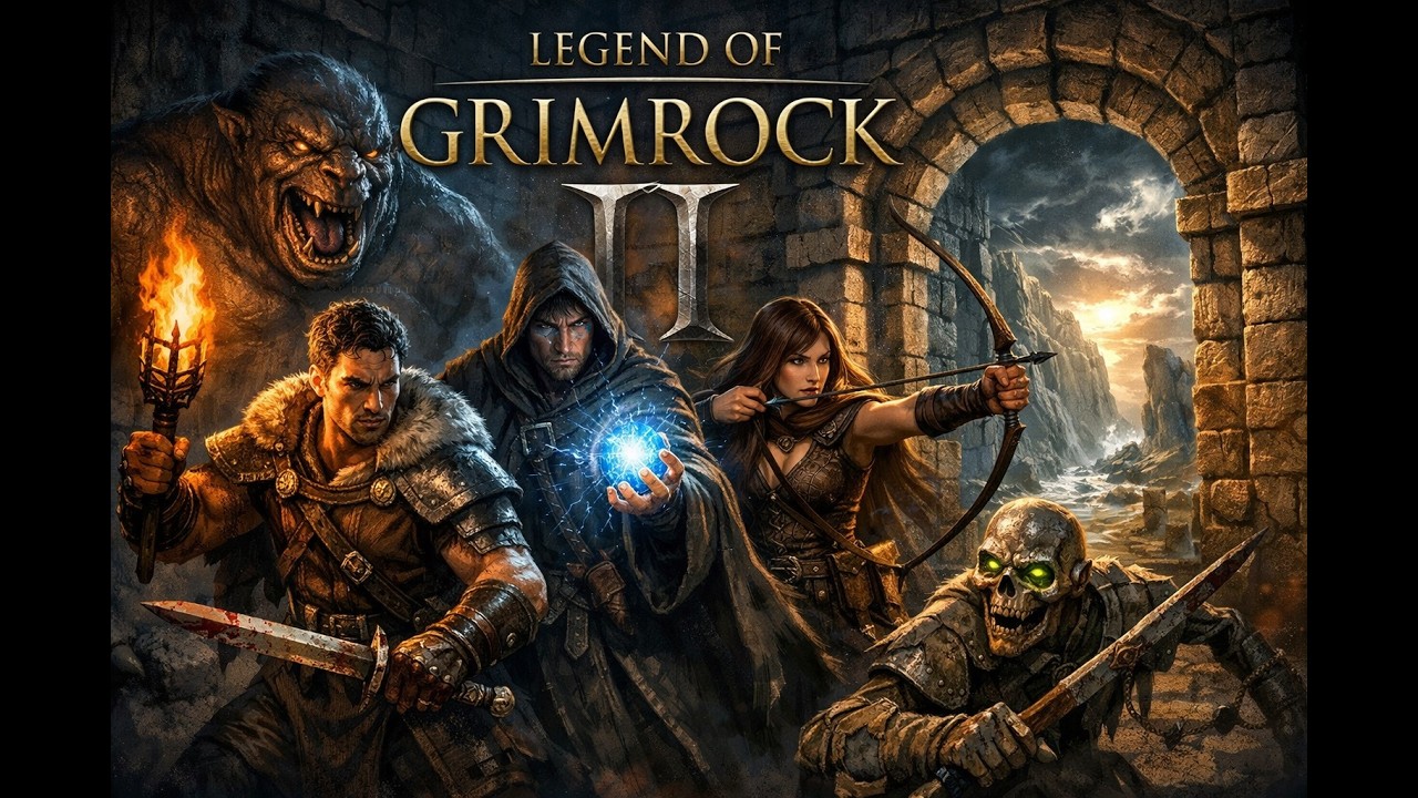 Legend of Grimrock 2 играет новичок 858/1000 нужна твоя подписка