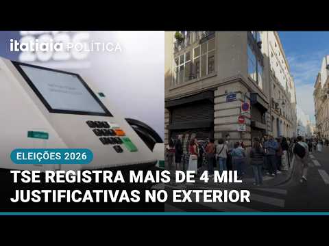 2026 ELECTIONS: OVER 4,000 BRAZILIANS ABROAD HAVE ALREADY JUSTIFIED THEIR VOTE, SAYS TSE