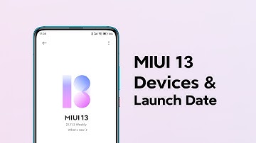 MIUI 13 SUPPORTED DEVICE LIST IN INDIA/GLOBAL | Redmi note 8/9/10 series | LAUNCH DATE??