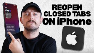 How To Reopen A Closed Tab On Iphone Safari Tutorial For Beginners