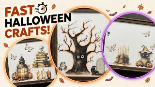 DIY Halloween Home Decor: 3 Fast Canvas Transfers Dollar tree canvas. Already sold in the Booth