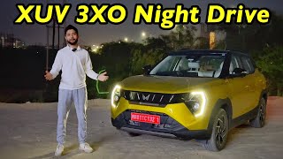 Mahindra XUV 3XO Night Drive Experience💡@Aayushssm
