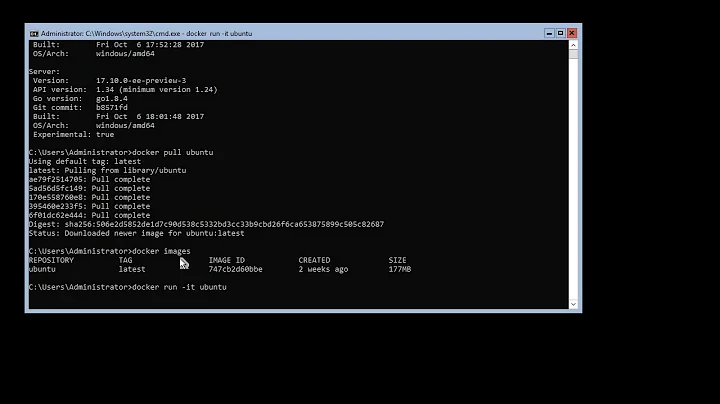 Run Linux Containers On Windows Sever 2016 Version 1709