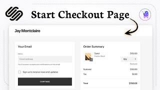 How to create a checkout page in Squarespace
