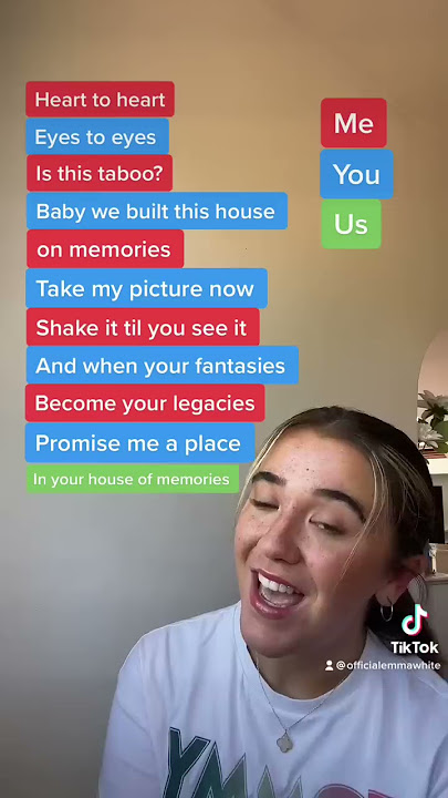 SING WITH ME CHALLENGE! HOUSE OF MEMORIES #shorts