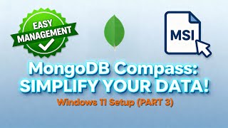4. How to Download/Install MongoDB Compass in windows 11 🧭 #mongodb #mastiwithcode #viral #trending