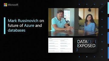 Mark Russinovich on future of Azure and databases | Data Exposed