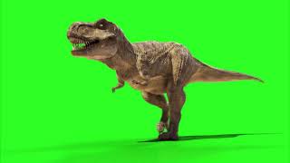 Telifsiz Video Yeşil Ekran T-Rex