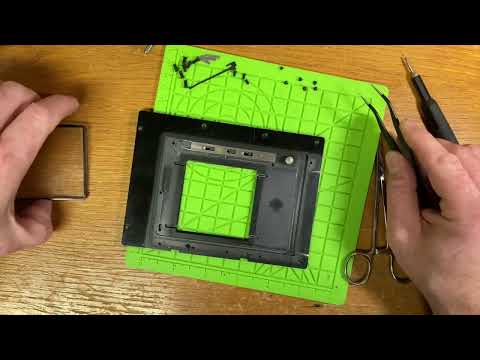 Disassembly of a Hasselblad Polaroid 100 camera back