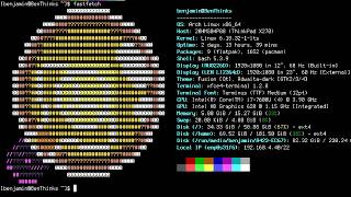 How to customize ASCII art for fastfetch