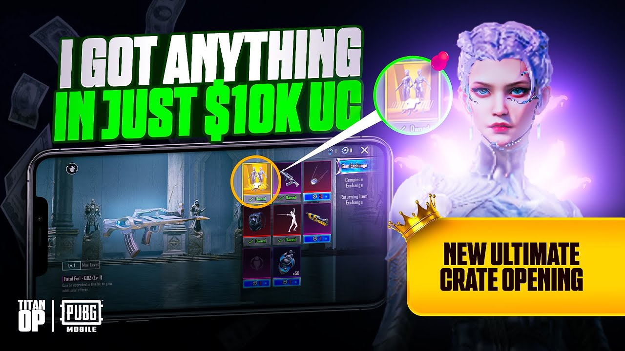 Quantum Storm Crate Opening Pubg | Mercury Soldier Set Crate Opening | Fatal Foil QBZ Crate Opening