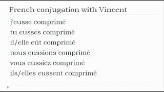 French Verb All Tenses