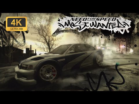 NFS Most Wanted Title Screen Without UI