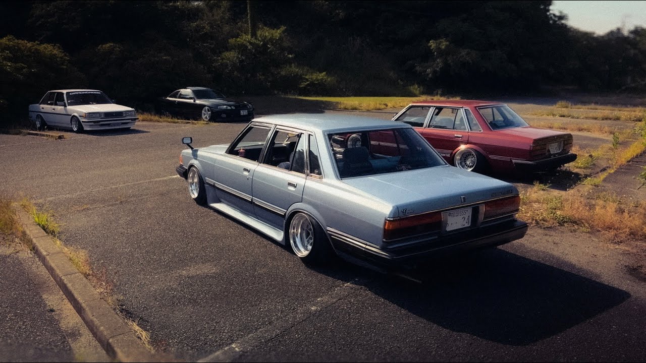 トヨタ マークⅡ 【GX61 GX71】志賀島ツーリング - YouTube