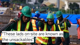 Irish construction companies are bringing unqualified workers from the Philippines to Ireland 