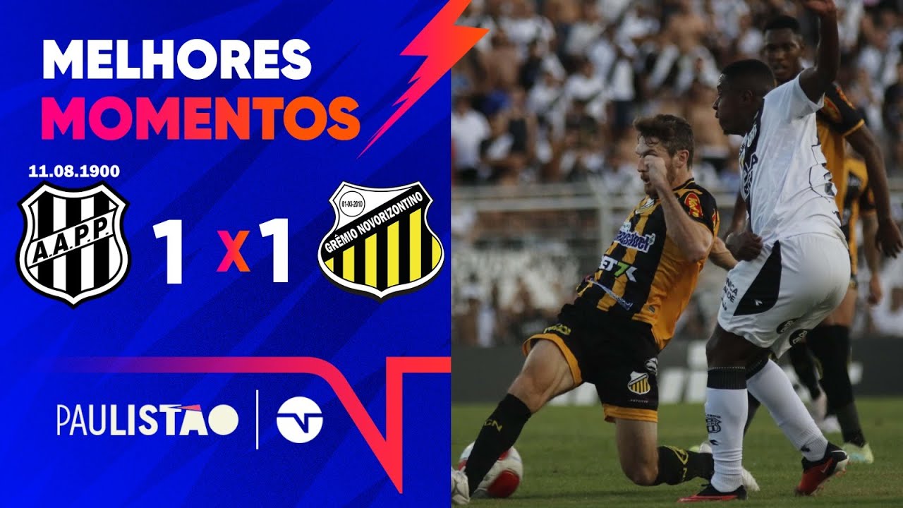 PONTE BUSCA O EMPATE E SEGUE EM SEGUNDO NO GRUPO! PONTE PRETA 1 X 1 ...