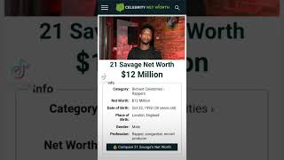 21 Savage Net Worth