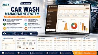 Car Wash Management System Web App screenshot 1