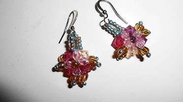 How To Weave "Small Flowers" Beaded Earrings - DIY Crafts Tutorial - Guidecentral